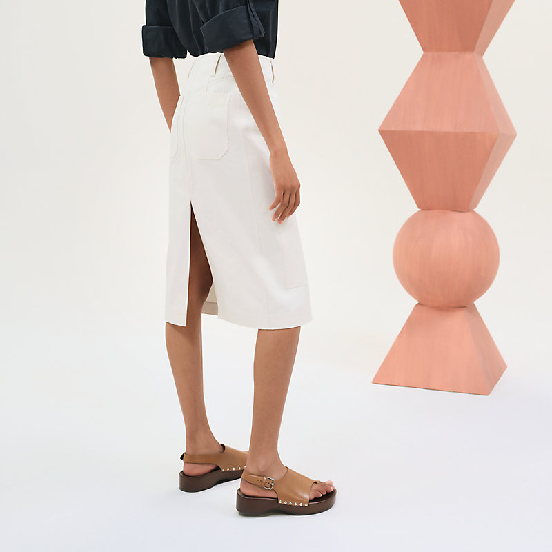 HERMES スカート Workwear skirt ★関税込 Workwear skirt | Hermès Canada