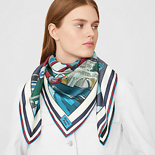Wow double face scarf 90 | Hermès USA