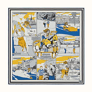 hermes double sided scarf