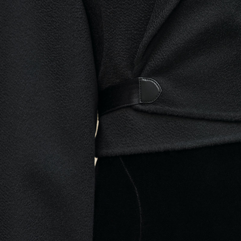 Wrap cashmere jacket