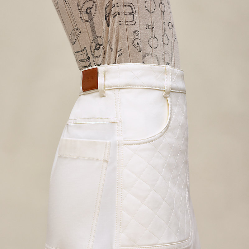 Wrap miniskirt