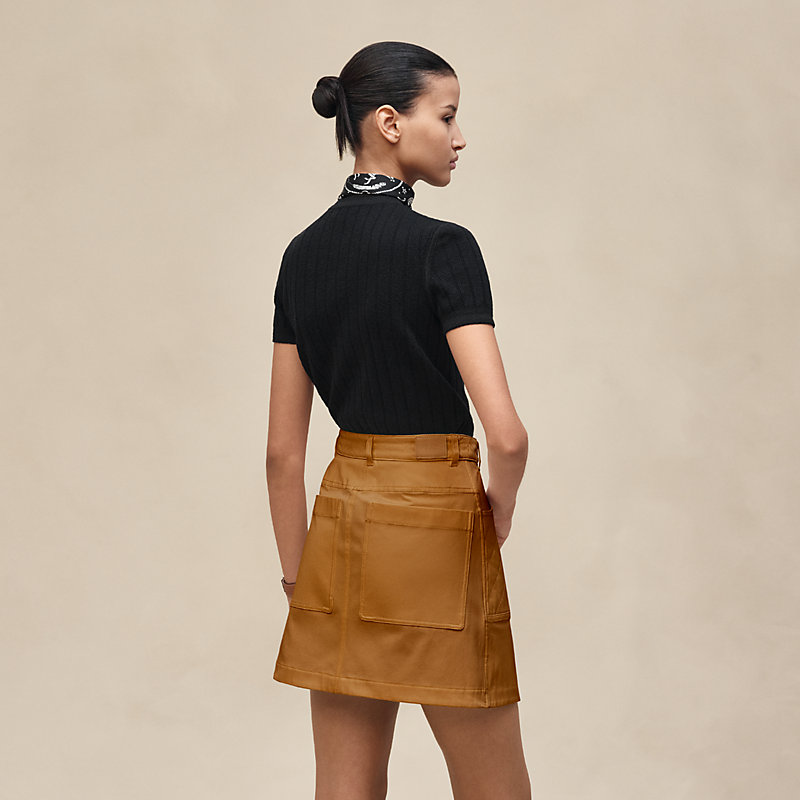 Wrap miniskirt