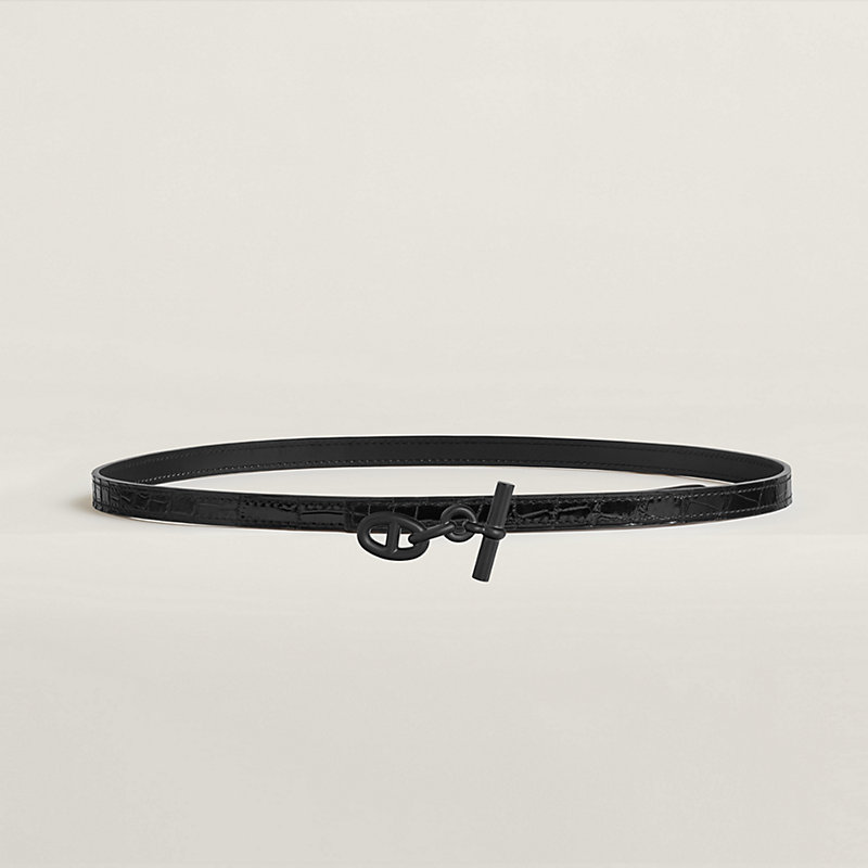 国内発送/Hermes/Yatching ベルトバックル Yachting belt buckle & Leather strap 13 mm | Hermès USA