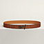 Yachting belt buckle & Leather strap 32&nbsp;mm, View: , view 1 of 1