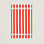 Yachting Raye beach towel, small model, View: Flat, flat, view 1 of 3