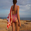 Yachting Raye beach towel, small model, View: Worn, worn, view 2 of 3