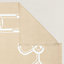 Yachting Tatoo Do Re Boucles beach towel, small model, View: Detail, detail, view 2 of 3