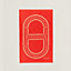 Yachting Tatoo Maillon Marin beach towel, small model, View: Flat, flat, view 1 of 3