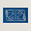 Yachting Tatoo Quadrige beach towel, small model, View: Flat, flat, view 1 of 3
