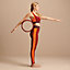 Yoga leggings, View: Worn, worn, view 1 of 4