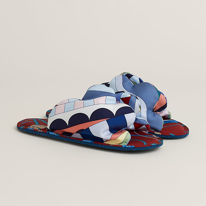 Zapatillas en seda
