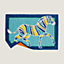 Zebra Colorama beach towel, View: Folded, folded, view 1 of 1