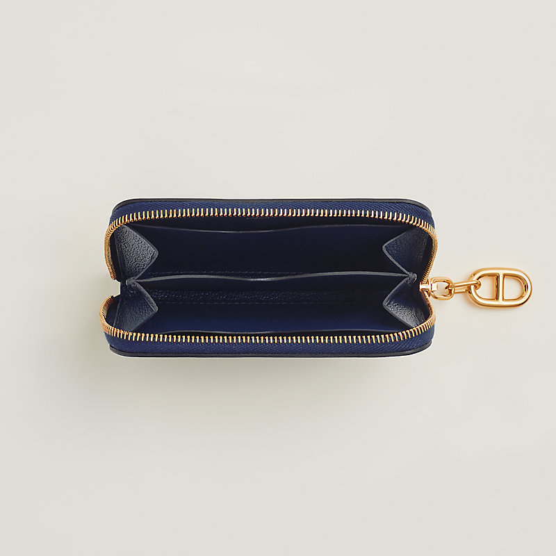 希少♡上品【HERMES】Zipengo Compact Chaine d'Ancre Zipengo Chaine d'Ancre card holder | Hermès USA