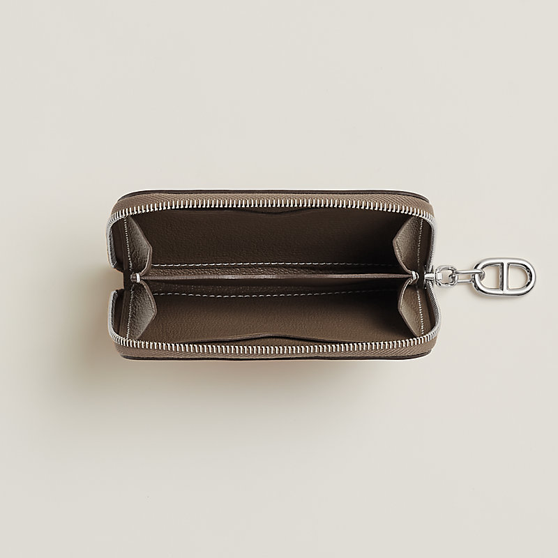【エレガント】HERMES Zipengo コンパクト カードホルダー 便利商品！HERMES Zipengoコンパクトカードホルダー (HERMES