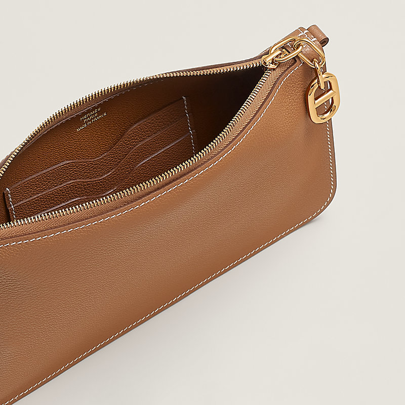 オシャレポシェット{HERMES} Pochette Glenan To Go Etoupe/Gold glenan-to-go-pouch--086476CC3Y