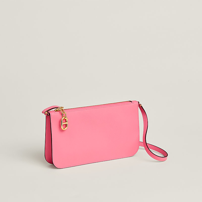 Zipengo Chaine d'Ancre To Go pouch - Pink | Hermès USA