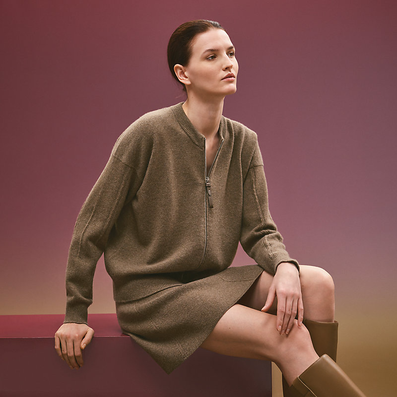 Zipped cardigan | Hermès UK