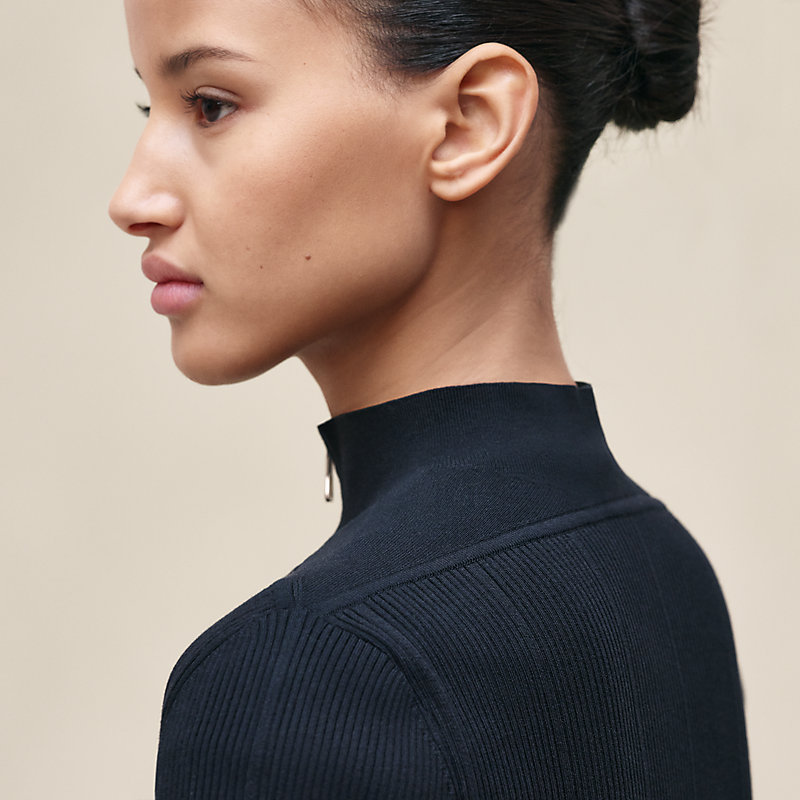 Zipped cardigan