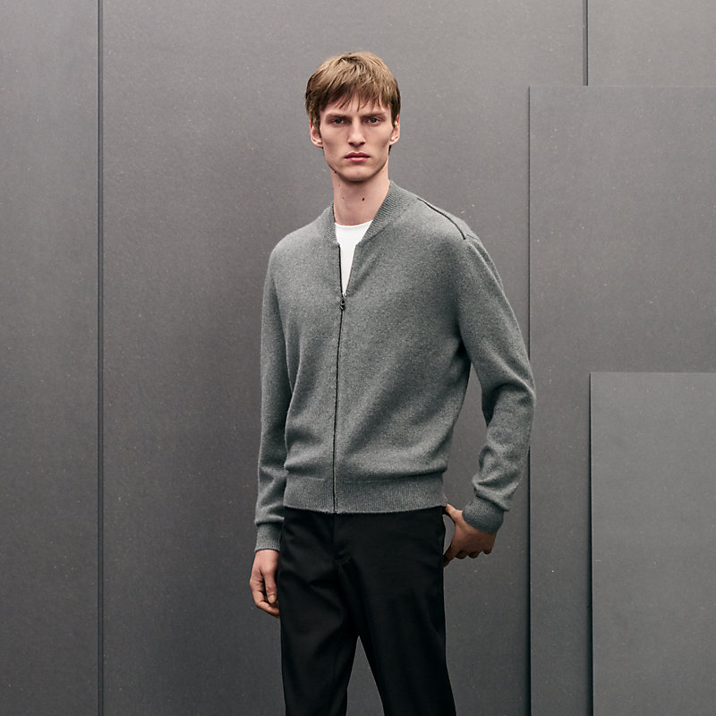 Zipped cashmere jacket, View: , view 4 of 5