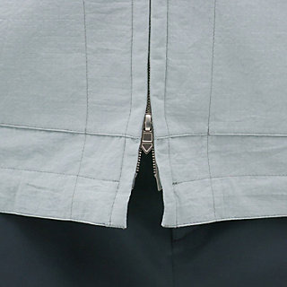 Zipped hooded jacket | Hermès USA Zipped hooded jacket | Hermès USA