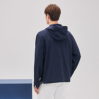 Zipped hooded jacket | Hermès USA