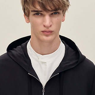 Zipped hooded jacket | Hermès USA