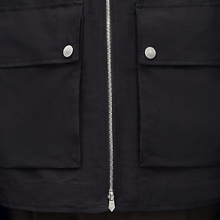Zipped hooded jacket | Hermès USA