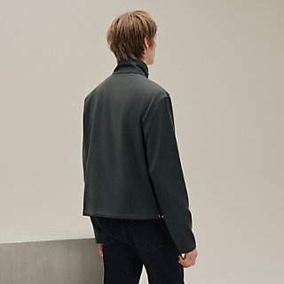 ★「H」パターンのジップがcool★HERMES ジップジャケット Zipped jacket shirt | Hermès USA