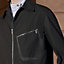 Zipped straight cut jacket, View: Worn, worn, view 4 of 5