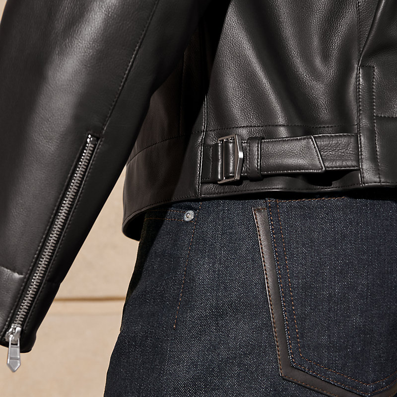 Zipped straight cut jacket | Hermès USA