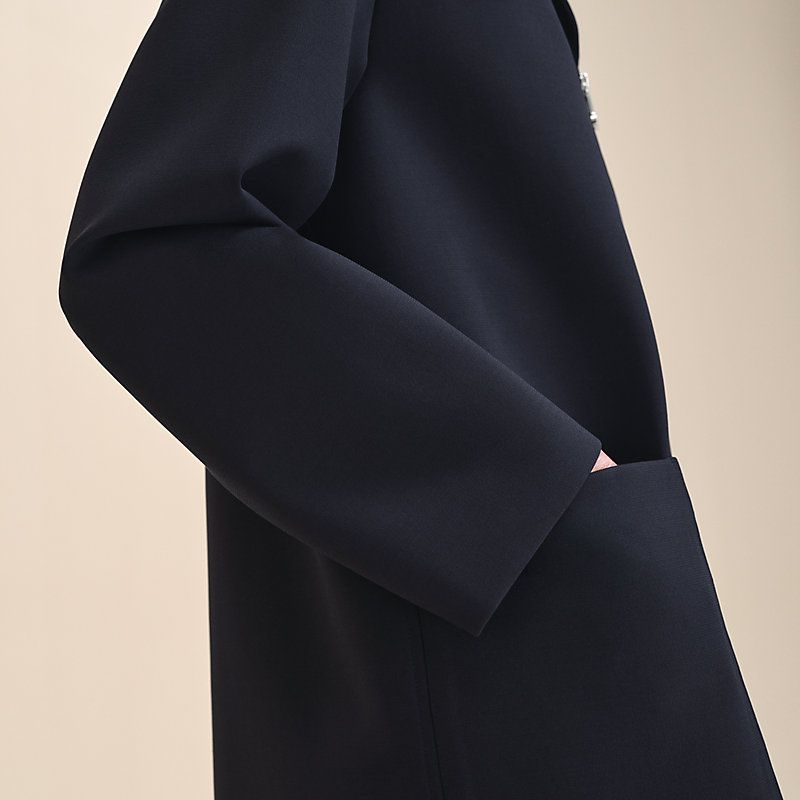 Zipped supple coat | Hermès USA