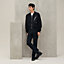 Zipped varsity cardigan with leather detail, view 1 of 5