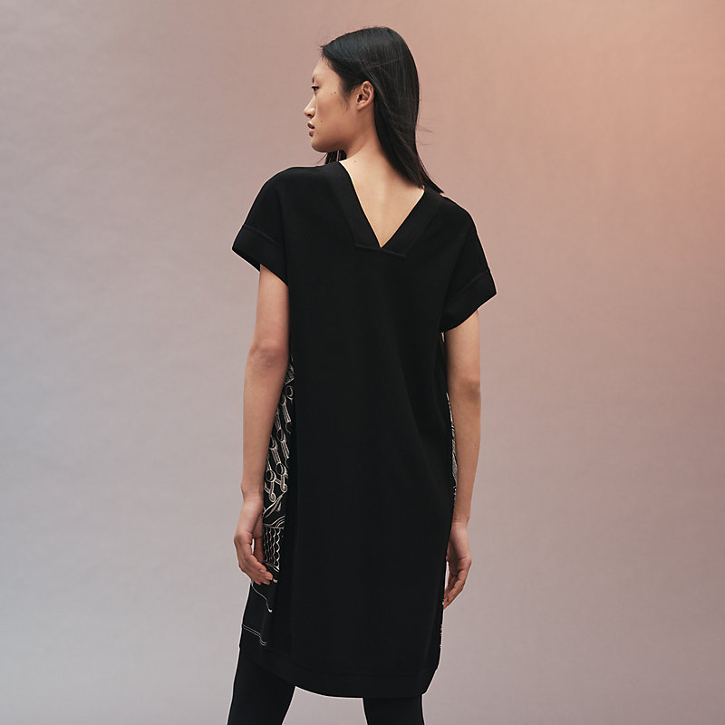 THE９SHOP EVERY DRESS ２way short ブラックサイズS SLY | ASYMMETRY LAYER KNIT ショートワンピース (ワンピース