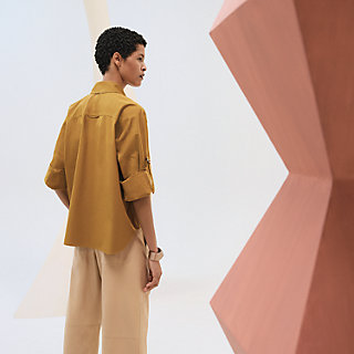 アシンメトリーシャツ | Hermès - エルメス-公式サイト