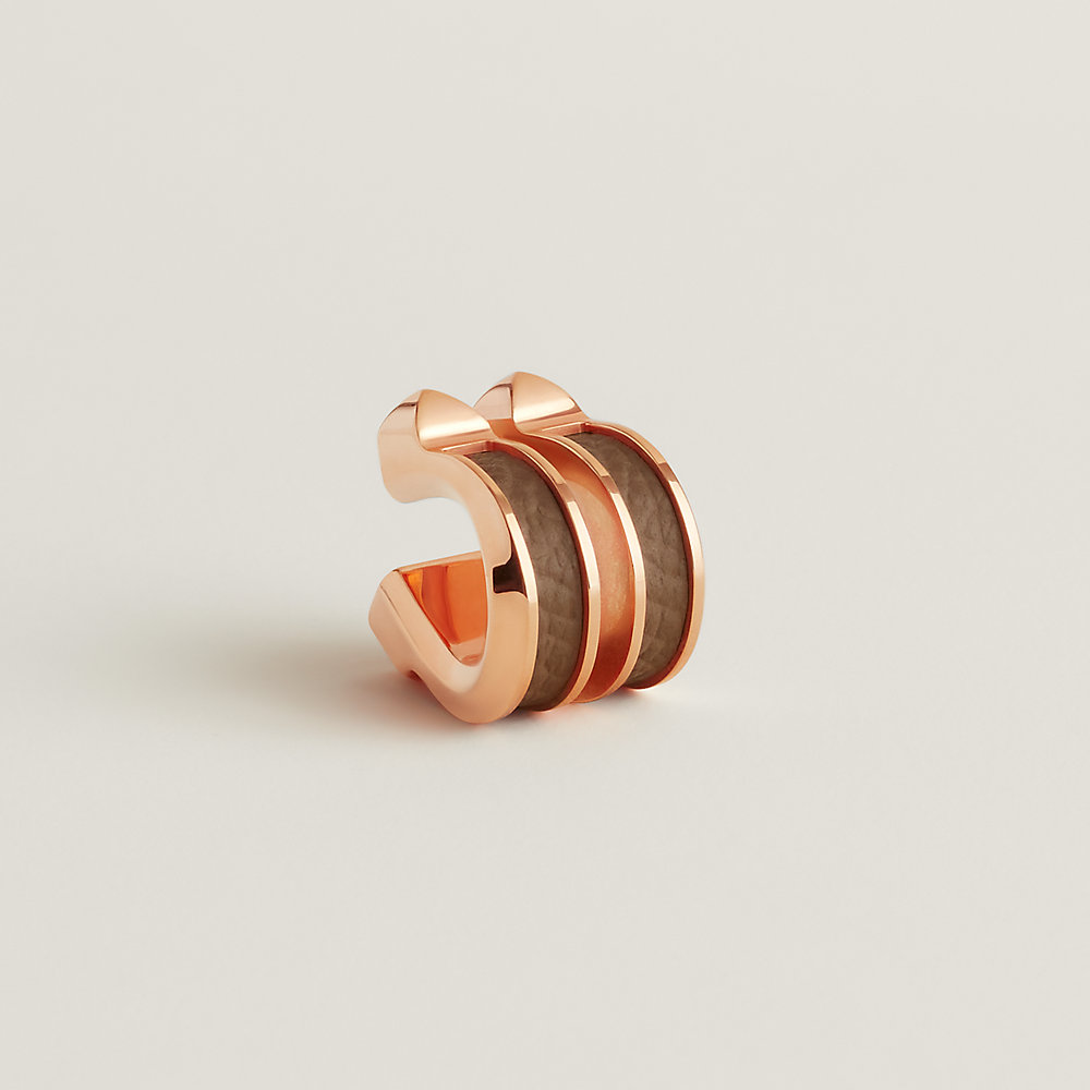エルメス♡イヤーカフ♡ゴールドブラウン イヤーカフ 《ジョケット》 - ベージュ | Hermès - エルメス-公式サイト