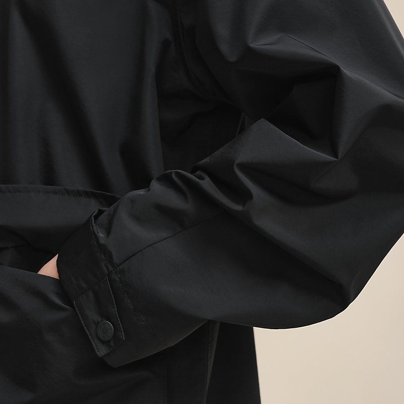 ウィンドブレーカー - ブラック | Hermès - エルメス-公式サイト