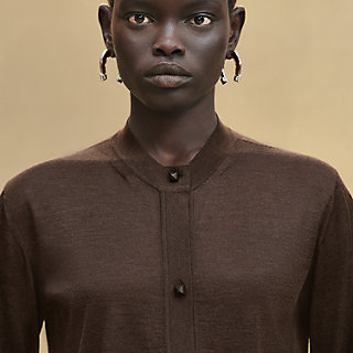 HERMES ニットカーディガン ライトグレー 02_38b9241c-7551-47ff-acc9-