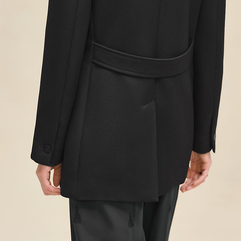 ピーコート - ブラック | Hermès - エルメス-公式サイト