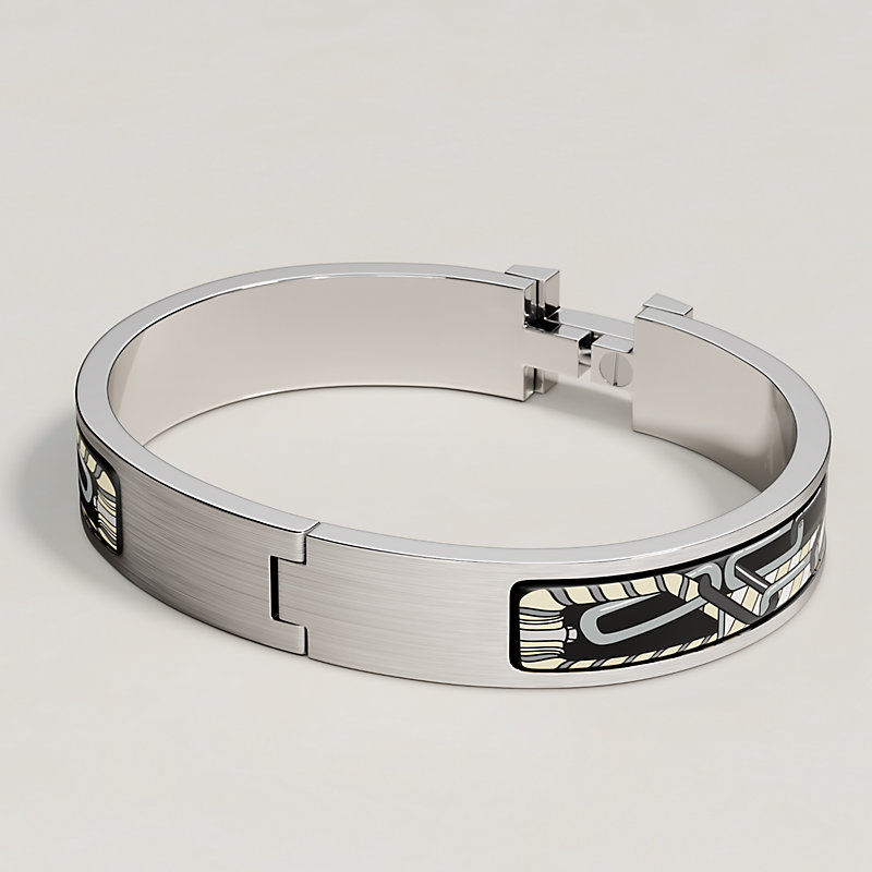 エナメルブレスレット 《クリックHH/コルポルタージュ》 | Hermès