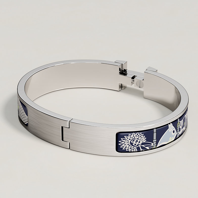 エナメルブレスレット 《クリックHH/馬着》 | Hermès - エルメス