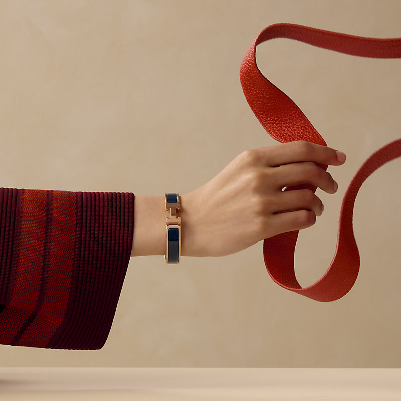 HERMES　エルメス　エナメルブレスレット　クリックＨ エナメルブレスレット 《クリックH》 | Hermès - エルメス-公式