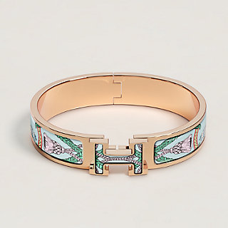 エナメルブレスレット 《クリックH/エトリエ》 | Hermès