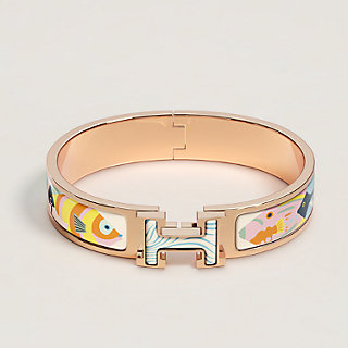 エナメルブレスレット 《クリックH/トラフィック・ジャム》 | Hermès