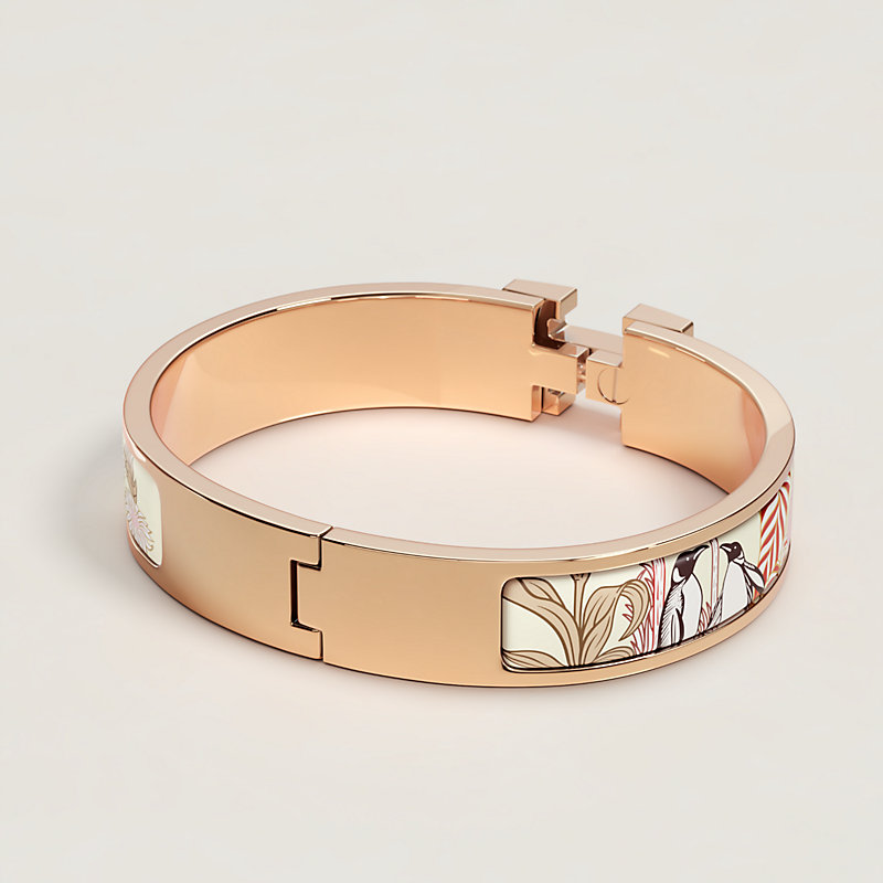 25新作★HERMES★ブレスレット クリックH プレシャスパラダイス エナメルブレスレット 《クリックH/プレシャス・パラダイス