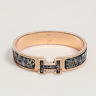 【新品】Hermès クリックH 十二星座エナメルブレスレット ゴールド 箱付き エナメルブレスレット 《クリックH/十二星座》 | Hermès - エルメス