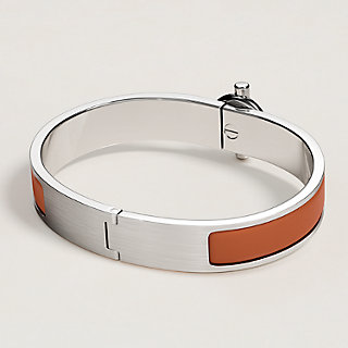HERMES エルメス バングル ブレスレット クリック/グレナン エタン 新品 エナメルブレスレット 《クリック/グレナン》 - マロン | Hermès