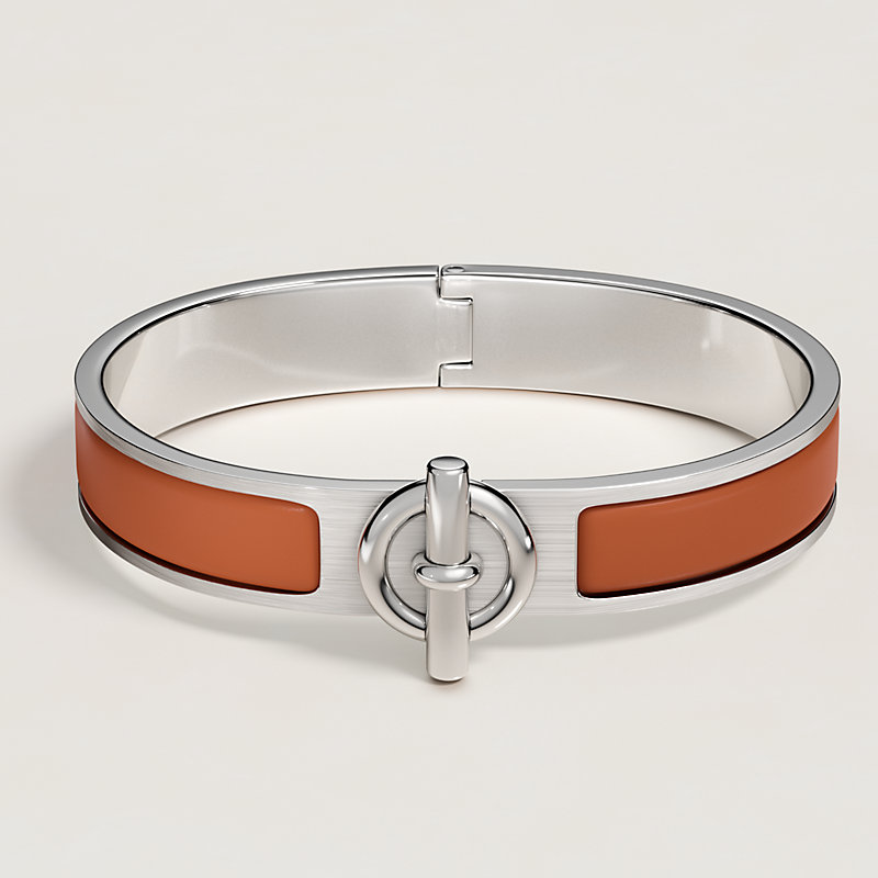 HERMES エルメス バングル ブレスレット クリック/グレナン エタン 新品 エナメルブレスレット 《クリック/グレナン》 - マロン | Hermès