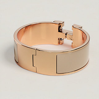 25新作 HERMES エナメルブレスレット クリック・クラックH 5色 エナメルブレスレット 《クリック・クラックH/グリッター