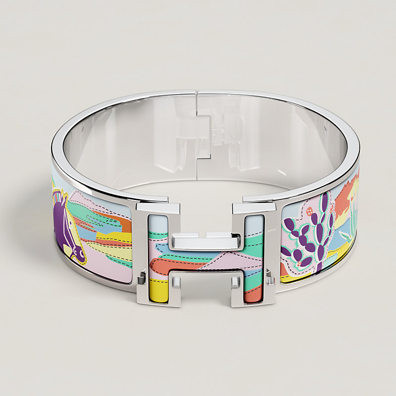 エナメルブレスレット 《クリック・クラックH/ブーツ・ストーリー