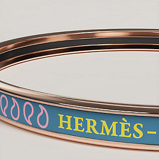 エナメルブレスレット 《パルメット・コンポゼ》 - ブルー